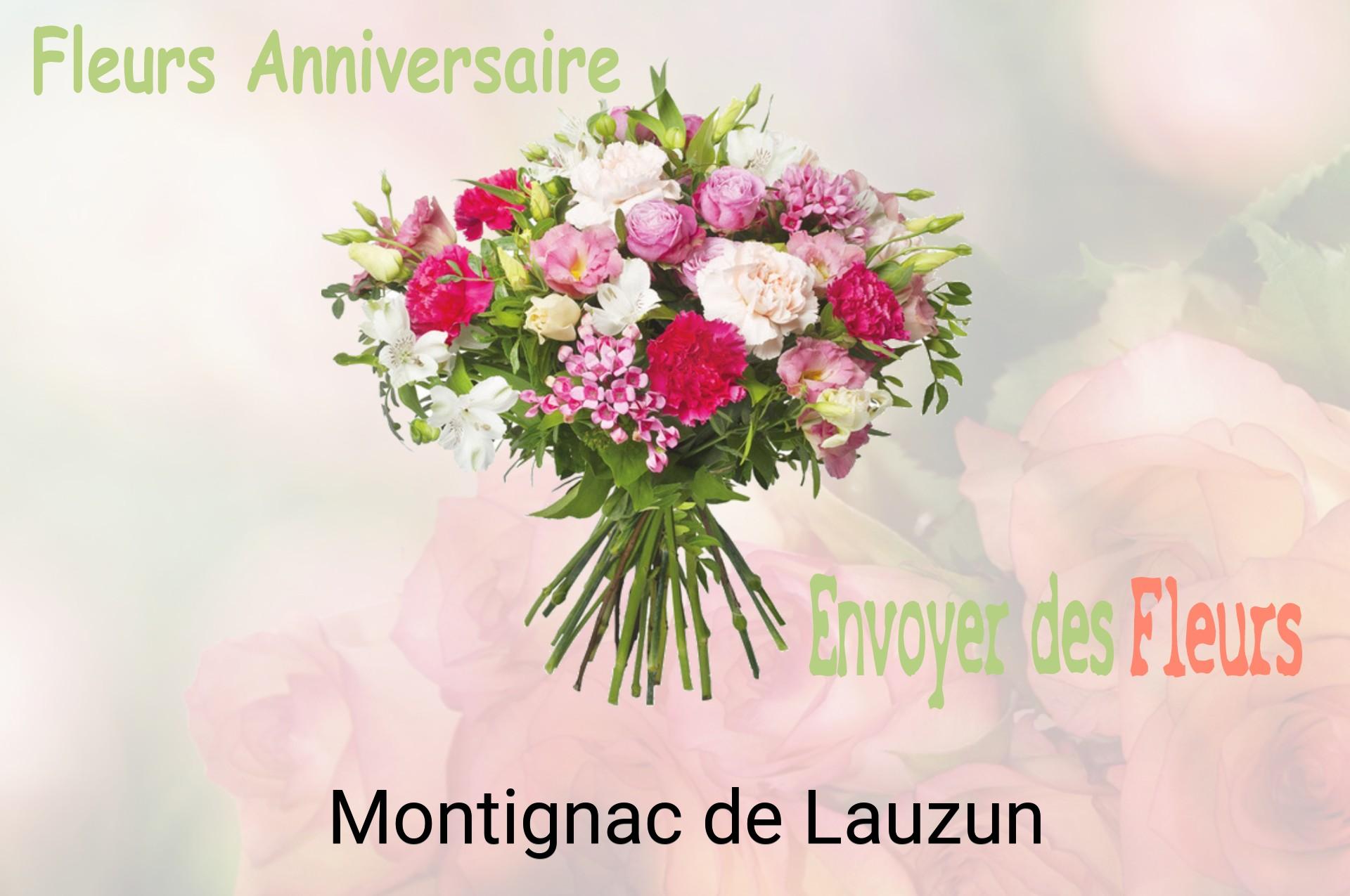 Bouquet de fleurs d’anniversaire livré à Montignac-de-Lauzun